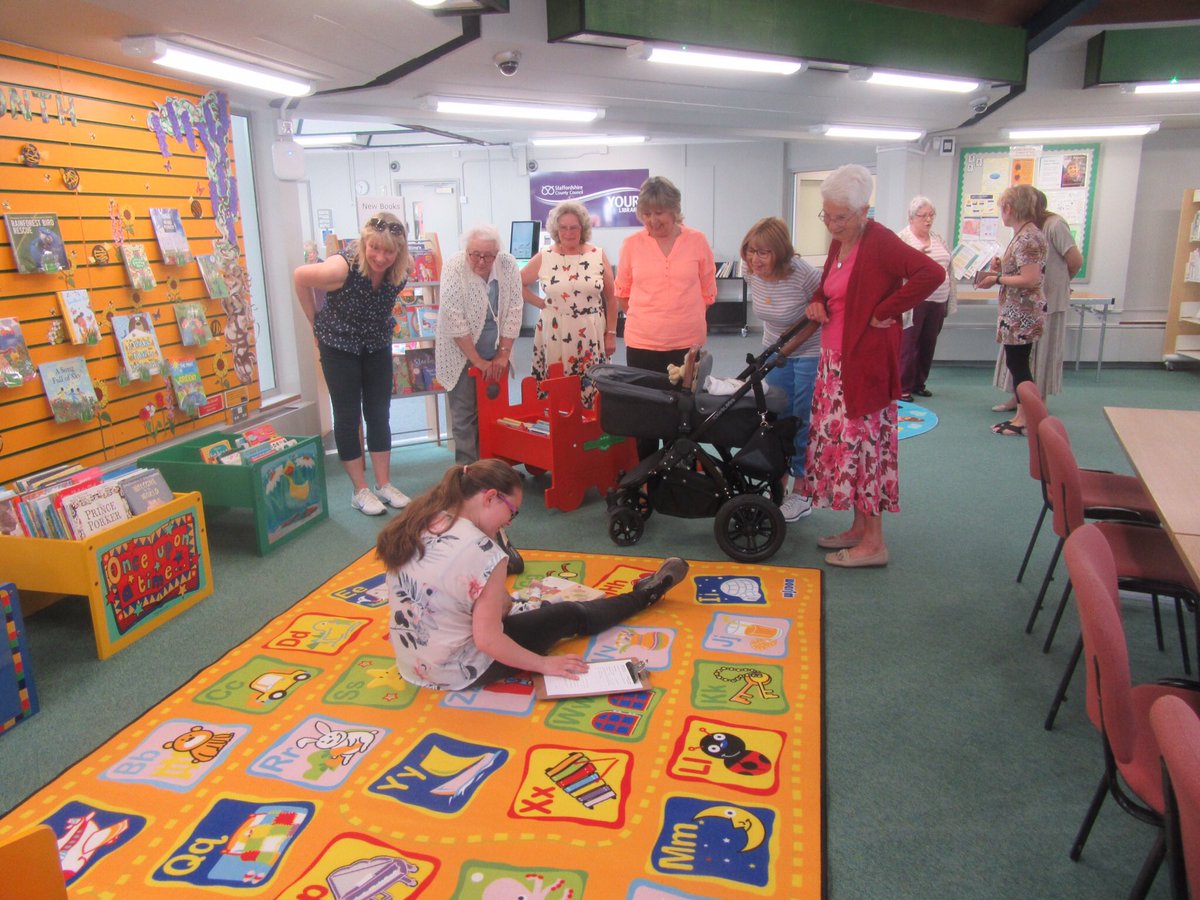 FOBurntwood's tweet photo. New mats unveiled in the childrenβs section at Burntwood Library today, thanks to the support we have for our Coffee Shop events πβοΈπͺπβοΈπͺ
#staffslibraries #betterburntwood https://t.co/kt8qLv1BDp