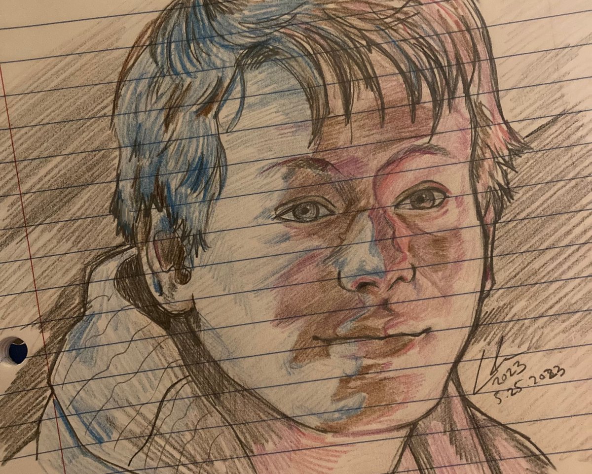 leekiings's tweet photo. this took 2 1/2 hours and i couldnt even find my actual sketchbook #VGHS #VideoGameHighSchool https://t.co/zqs453ZS6q