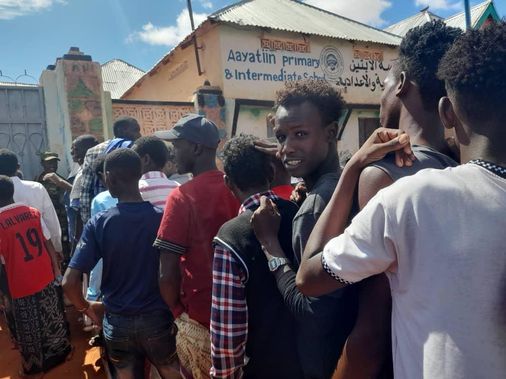 In Galdogob, youth, men and  women inscribe their dreams on the ballot paper &amp; let the ink of change leave an indelible mark. #PuntlandDecides #PuntlandElections #PLGE