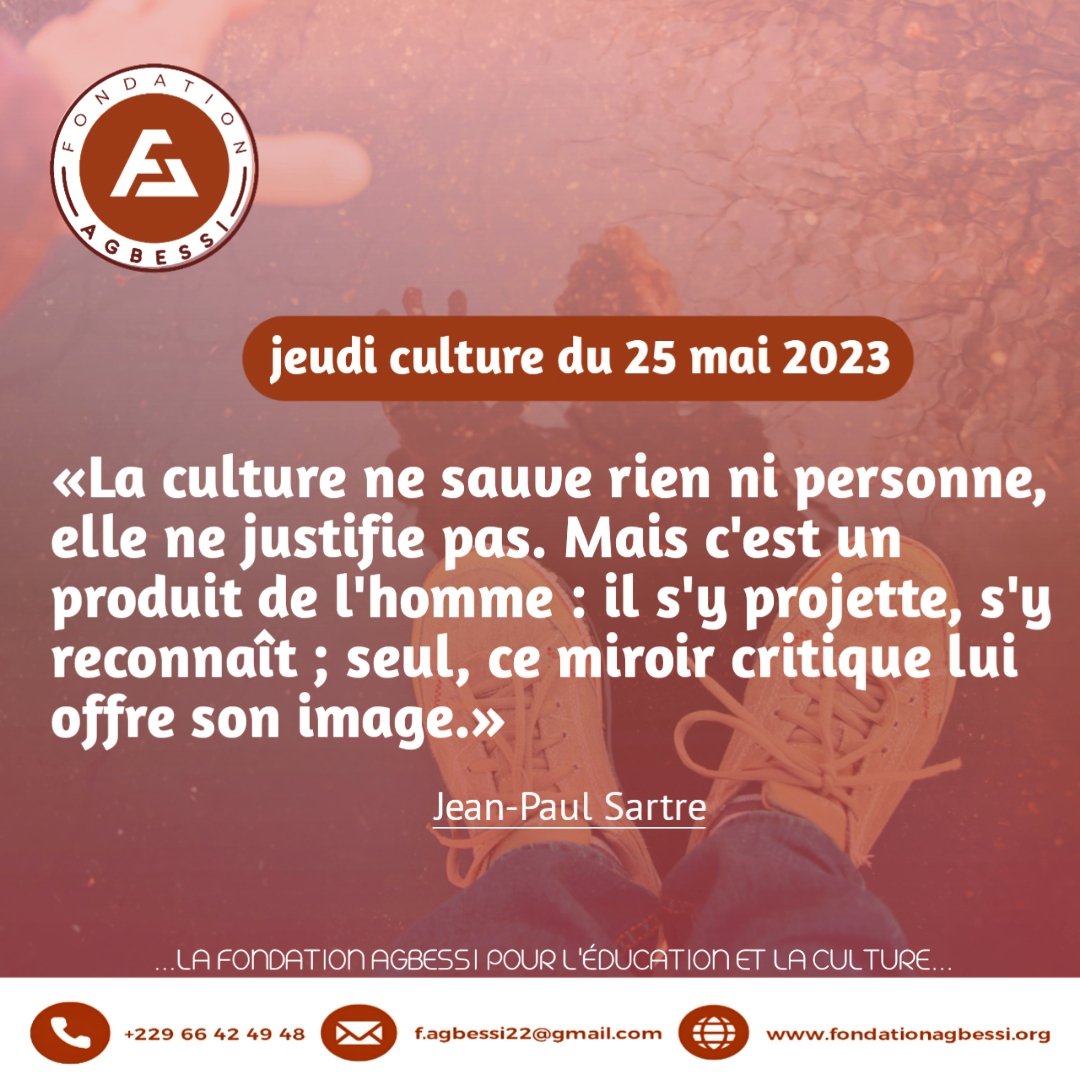 C'est pourquoi il ne faut pas tenter de fuir ce qui est son propre reflet, son ombre !

Excellent jeudi à tous !
#FAgbessi #EduCulture
#Wasexo