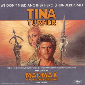 #12inch80s
25: We Don't Need Another Hero (Thunderdome) (Extended Version) - Tina Turner

There was only one place to go today. Always liked this. Sure, it's a silly song from a silly movie but Tina absolutely sells it. Even if it is just some guff about Thunderdome. R. I. P Tina