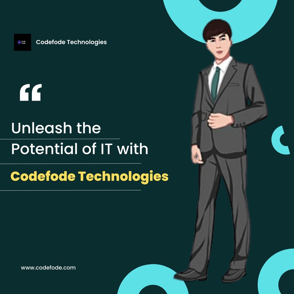 codefodetec's tweet image. Unleash business potential with #CodefodeTechnologies !  Revolutionize operations with cutting-edge tech. Maximize efficiency, drive growth. Contact us for custom #ITsolutions. Embrace the future now! Visit codefode.com. 🚀💡 #TechRevolution #BusinessTransformation