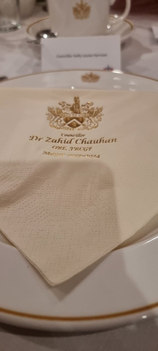 Cllr. Liam Billington on Twitter "I wonder how much those napkins cost