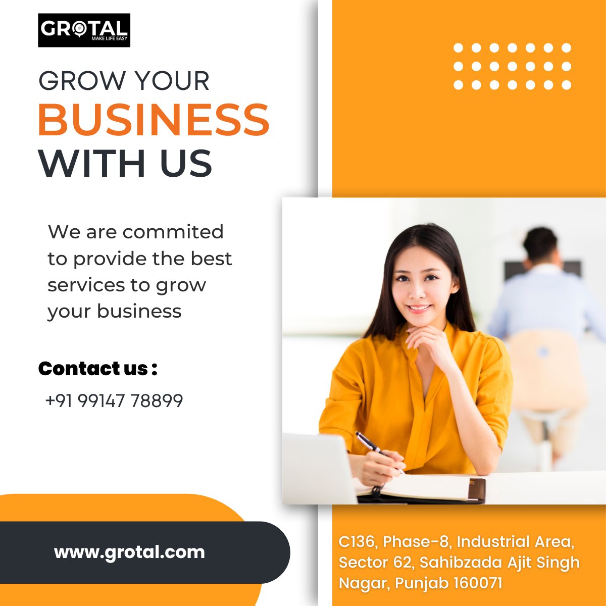 #strength and #growth come only through continuous effort and a good platform. Looking for the best platform to grow your business rapidly? Then, register your business with #grotal today and set a milestone.

 #success #business #growyourbusiness #businessman #successmindset