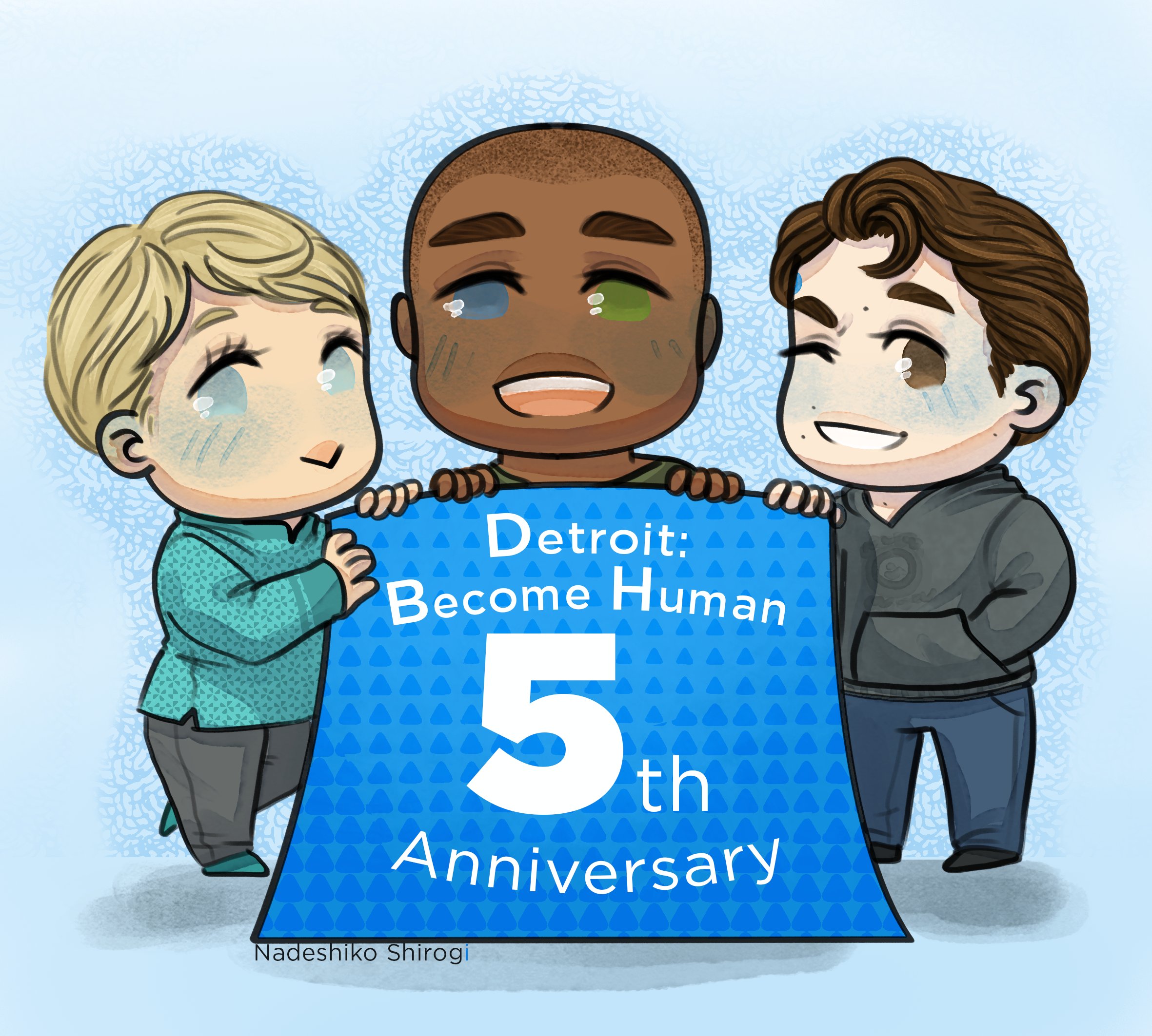 This one is for you, #ConnorArmy ⭕! Detroit: Become Human stars