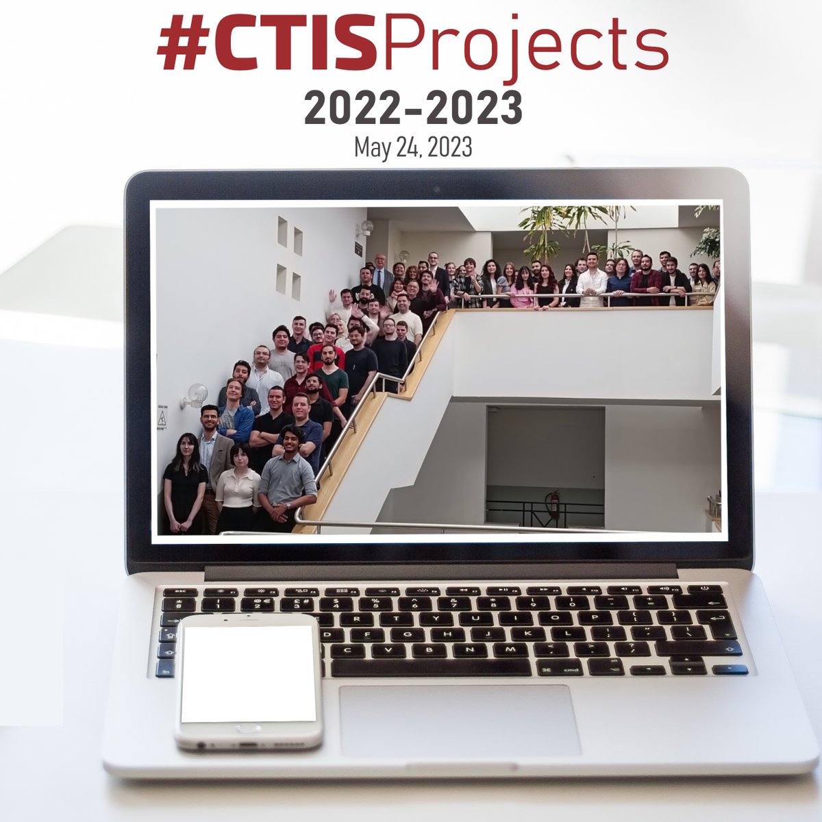 CTISBilkent's tweet photo. CTIS Senior Projects Demo Day &amp; Poster Presentations were held this Wednesday, May 24th with the participation of industry representatives, academics, and students. We would like to thank the hundreds of visitors who filled the corridors of C Building. #CTISProjects #CTISevents https://t.co/PGz0M2m13D