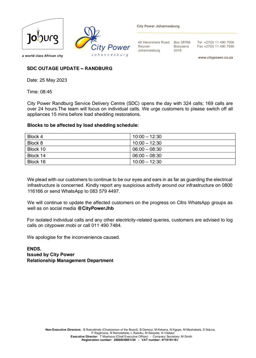@CityPowerJhb tweet media