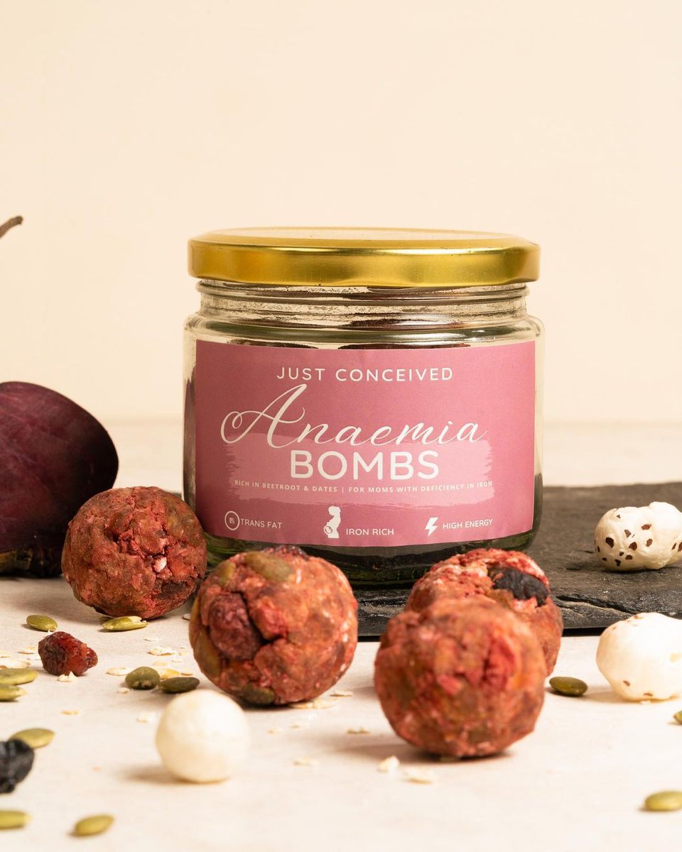Anaemia Bombs by Just Conceived🤰🏻💫

justconceived.in | Made with love❤️

#AnaemiaBombs #ExpectingMothers #HealthyPregnancy #NutrientSupplements #Beetroot #Cranberry #HaemoglobinGrowth #AnaemiaFighter #justconceived