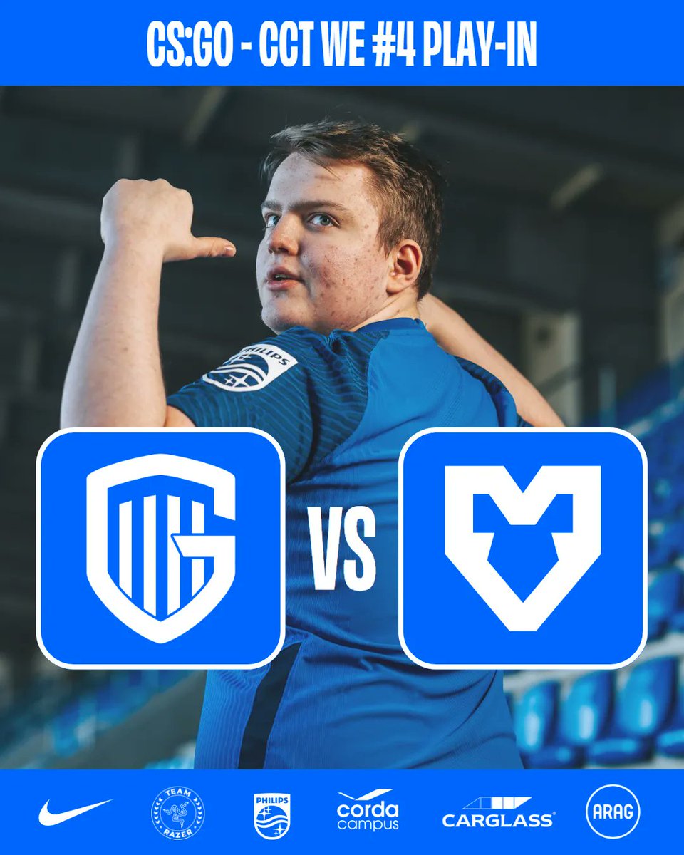 Today is our first match in the play-in stage of CCT West Europe Series 4! 💙 

🤝🏼 @mousesports  
🕓 12:00 CEST 
🎥 buff.ly/3Mn84rX 

#CSGO #PushTheLimits #Esports #Games
