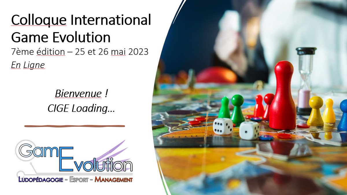 C'est parti pour la 1ère journ ée du #CIGE2023 ! Plus de 200 personnes inscrites, 10 nationalités représentées pour parler #ludopédagogie #jeu et #esport ! <a href="/umontpellier/">Université de Montpellier</a> <a href="/PushStartGame/">Push Start</a> <a href="/afjv_twit/">AFJV</a> <a href="/ActuFNEGE/">FNEGE</a> @AssoAim  <a href="/philippelid/">Philippe Lépinard</a>