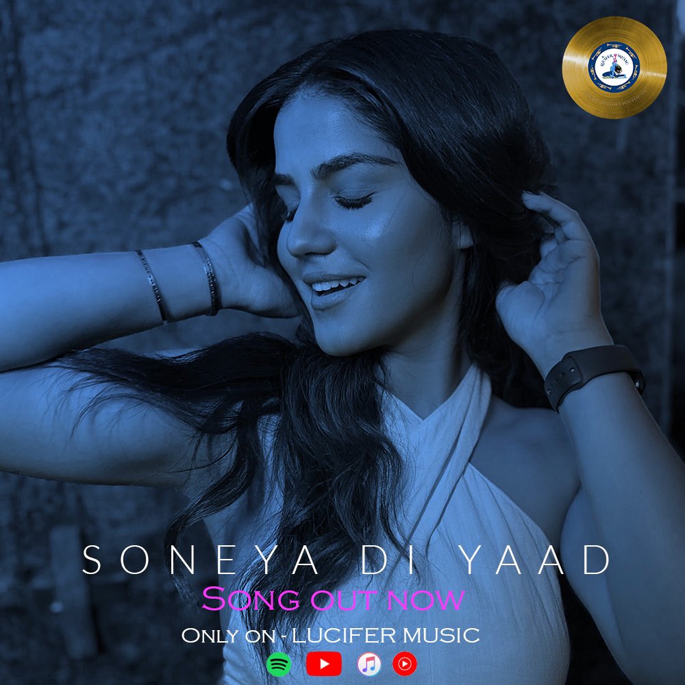 #SoneyaDiYaad Out Now ❤️ @JyoticaTangri_ @AveeraMasson Lucky to have had 2 pretty girls grace us with their presence and warmth in this song …tough to say which of the two soneya di yaad will linger longer …. Thoughts?