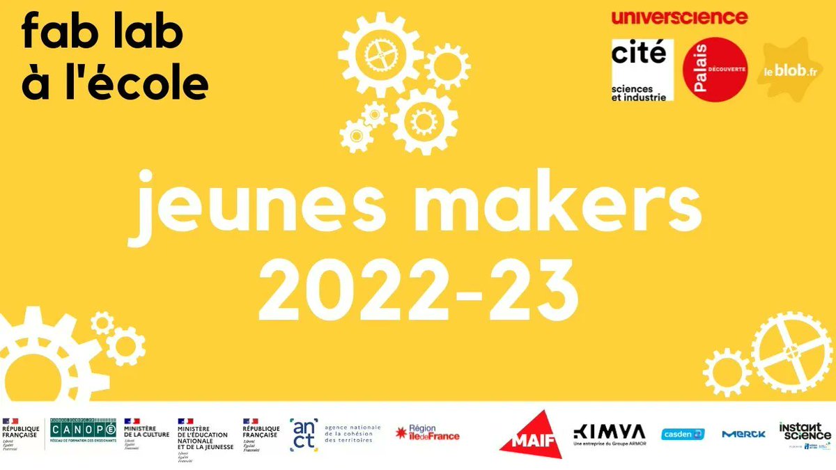 fablabalecole's tweet photo. Nous sommes prêts, et vous ?
Le 26 mai de 9h45 à 12h, restitution des #projetfablabalecole puis de 13h45 à 15h, atelier Création de communs #fablabalecole.
Le lien pour accéder à l'évènement https://t.co/c315fx0sFq
-L'équipe @fablabalecole
#enseignant https://t.co/geOVBuTzHp