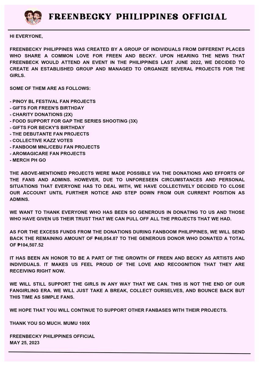 FreenBecky Philippines Official (CLOSED) tweet media