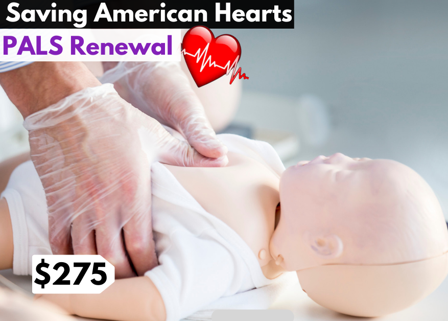 📢 Attention healthcare professionals! Looking to renew your PALS certification? Our PALS Update Course is what you need! Join us in June for our next scheduled classes on June 7th.
Register now at savingamericanhearts.com/aha-pals-renew…. 
#PALS #CertificationRenewal #Healthcare #SavingLives