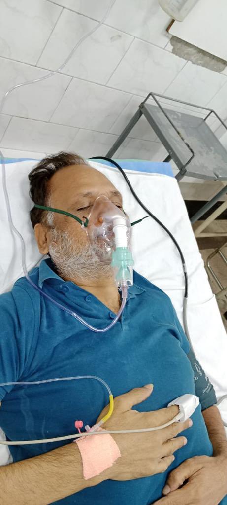 SanjayAzadSln's tweet photo. जुर्म का अंत होगा।
तानाशाह हटेगा।
वक़्त बदलेगा।

Salute U @SatyendarJain https://t.co/dtk6o6xreR