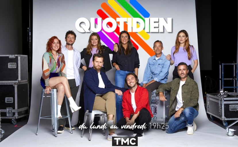 TF1Pro's tweet image. #Audiences @TMCtv 
 
#Quotidien avec @FGastambide et #RamzyBedia

🔥 Talk-show numéro 1 à 2,1M tvsp  

🔝Pic à 2,4M tvsp 

🏆 1ere Ch. Nat. sur les cibles principales à 22% PdA 25-49 et 21% PdA ICSP+

✅ Fortement plébiscité par les jeunes à 18% PdA 15-34