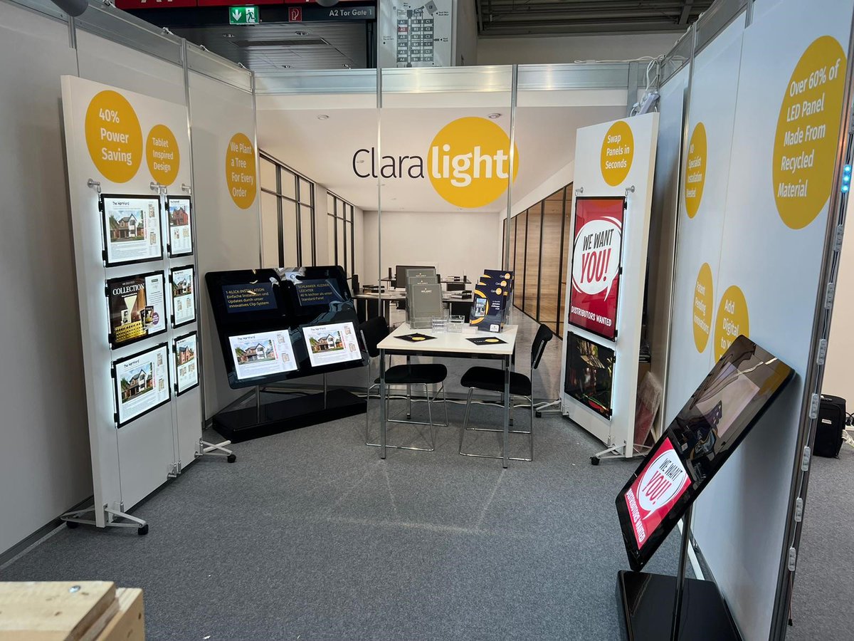 Good morning #FESPA2023. If you are visiting today &amp; looking for the #NextGen in #LEDdisplay  or the next product to add to your #distribution list come see Andy &amp; Michelle at A2.A80. We are looking for #European #distributors for our products.