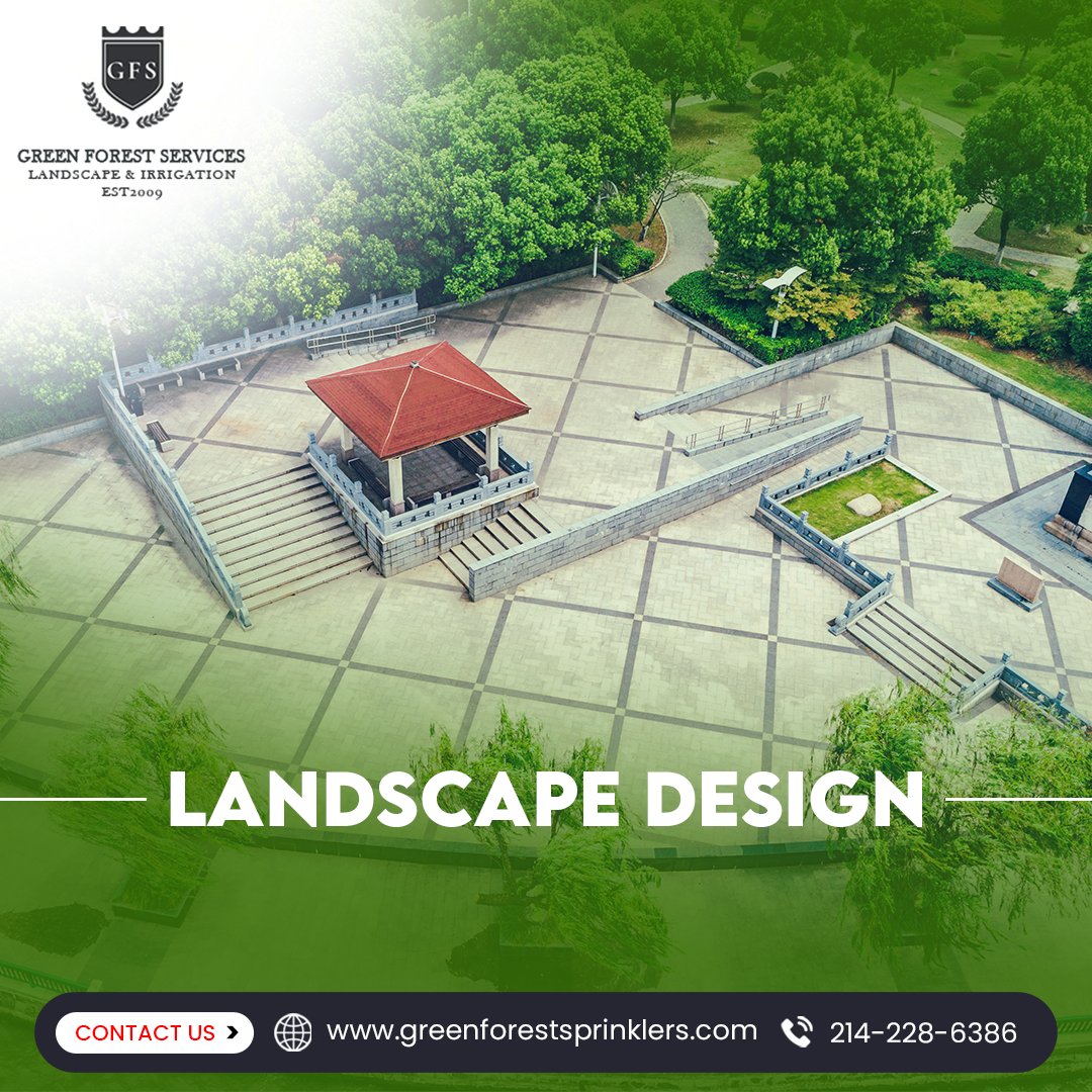 GreenForestSpr1's tweet image. Want to transform your outdoor space into a beautiful oasis? 🌳
Look no further than #GreenForestSprinklers #LandscapeDesignservices! 🏡 
Our expert team will work with you to create the perfect outdoor paradise.🌳
👉bit.ly/3WzTiCJ 
#ResdentialLandscapingService