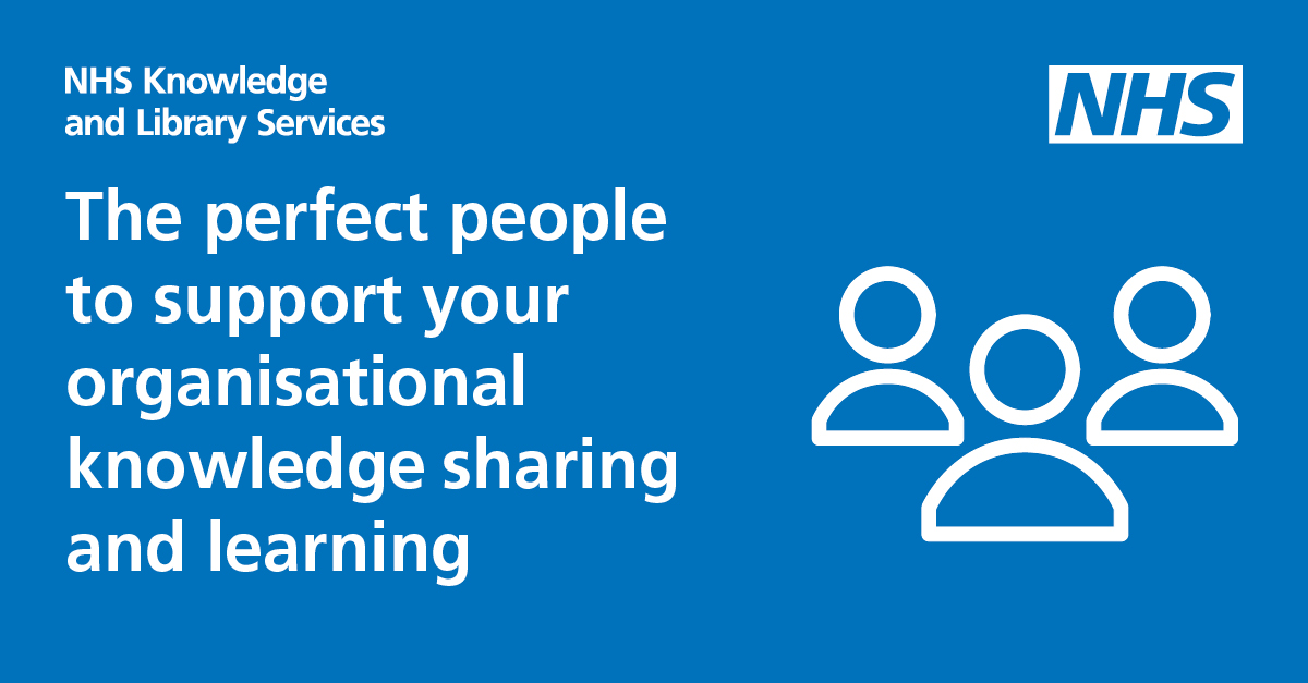 NHS England Workforce, Training and Education (@nhse_wte) on Twitter photo Did you know your NHS librarian and knowledge specialist can help you to apply and use evidence, build know how, continue to learn and drive innovation? Talk to your health librarian for support. orlo.uk/u9ITw <a href="/NHSKFH/">NHS Knowledge for Healthcare</a> @NHSE_Danny #KnowldgeMobilisation Did you know your NHS librarian and knowledge specialist can help you to apply and use evidence, build know how, continue to learn and drive innovation? Talk to your health librarian for support. orlo.uk/u9ITw <a href="/NHSKFH/">NHS Knowledge for Healthcare</a> @NHSE_Danny #KnowldgeMobilisation
