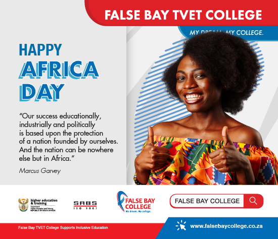 “Our success educationally, industrially, and politically is based upon the protection of a nation founded by ourselves. And the nation can be nowhere else but in Africa”. - Marcus Garvey 

Happy Africa Day to all. 

#HappyAfricaDay #AfricaDay2023 #FBCMyDreamMyCollege