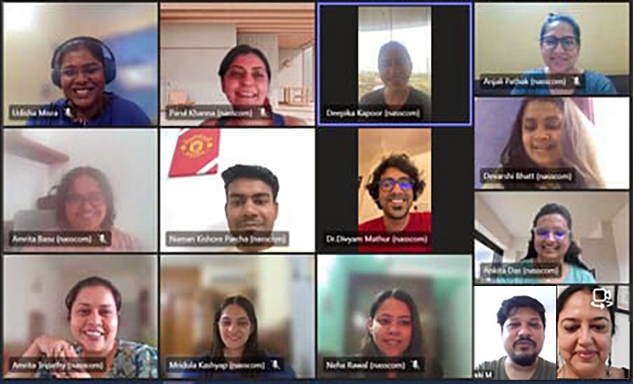 Here's our vibrant community of #nasscom storytellers who unleash the power of narratives to #inspire, #educate, and shape the #futureoftech 

Together, let's create stories that resonate and drive positive change!

#Storytellersofnasscom #lifeatnasscom 

<a href="/debjani_ghosh_/">debjani ghosh</a>