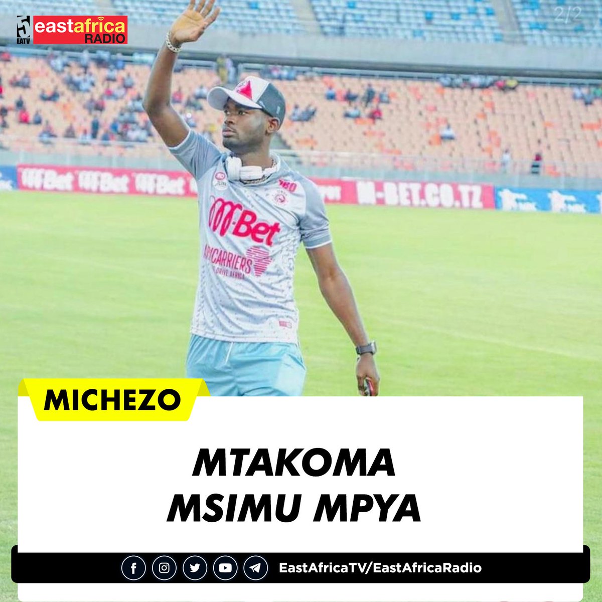 EastAfricaRadio (@earadiofm) on Twitter photo #MICHEZO Mshambuliaji wa klabu ya <a href="/SimbaSCTanzania/">Simba Sports Club</a> ,Jean Baleke amesema Licha ya kukosa ubingwa wa ligi hana budi kujipanga kwa ajili ya kuhakikisha msimu ujao unakuwa msimu mzuri kwao kwa kufunga mabao ya kutosha na kuisaidia timu yake kurudisha makombe yote. #MICHEZO Mshambuliaji wa klabu ya <a href="/SimbaSCTanzania/">Simba Sports Club</a> ,Jean Baleke amesema Licha ya kukosa ubingwa wa ligi hana budi kujipanga kwa ajili ya kuhakikisha msimu ujao unakuwa msimu mzuri kwao kwa kufunga mabao ya kutosha na kuisaidia timu yake kurudisha makombe yote.