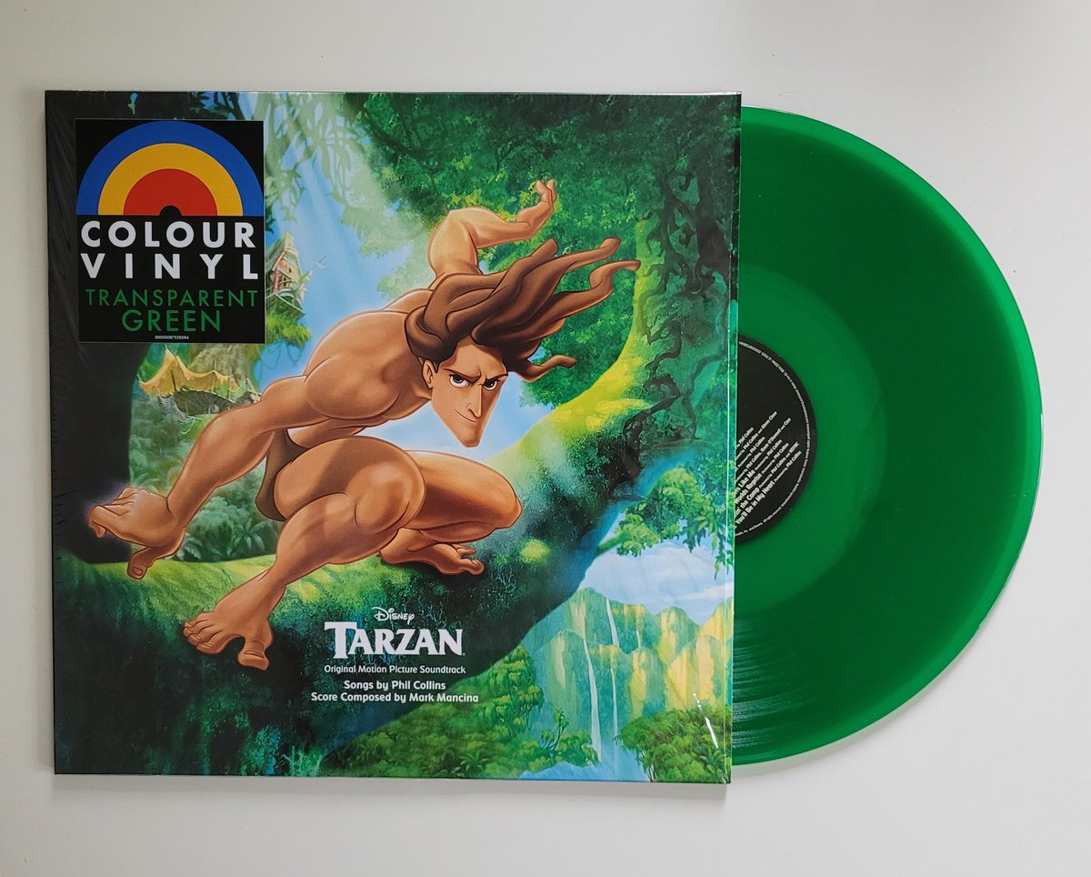 I've got this one yesterday - time to try it out later. Looking kinda 🔥

#tarzan #PhilCollins #vinyl