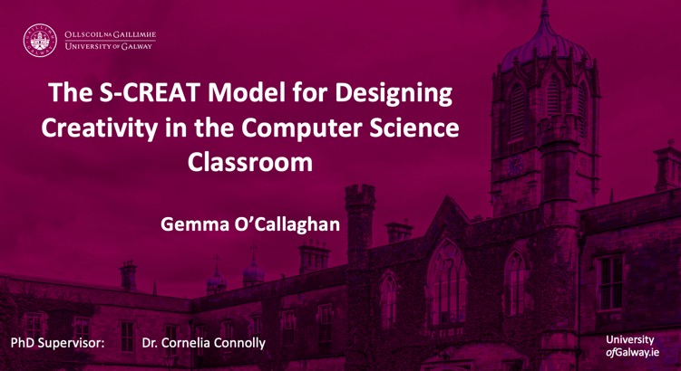Congratulations to Gemma O'Callaghan (<a href="/atu_ie/">Atlantic Technological University</a>, <a href="/ATU_GalwayCity/">ATU Galway City</a>) on the very successful defence of her PhD thesis yesterday! 👏
Thank you to her Examiners, viva Chair, Graduate Research Committee members and Supervisory team. 
Congratulations Gemma, a wonderful achievement! 🎓🎉