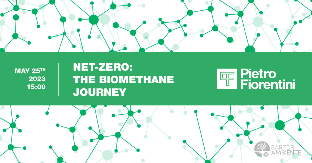 Net-Zero: the biomethane journey - Paving the way to a greener future
L’evento virtuale organizzato da @FiorentiniGroup si terrà oggi sulla piattaforma Clevercast alle ore 15:00.

Per registrarsi: desimoni.clevercast.com/webcast/regist…

#SartoriAmbiente