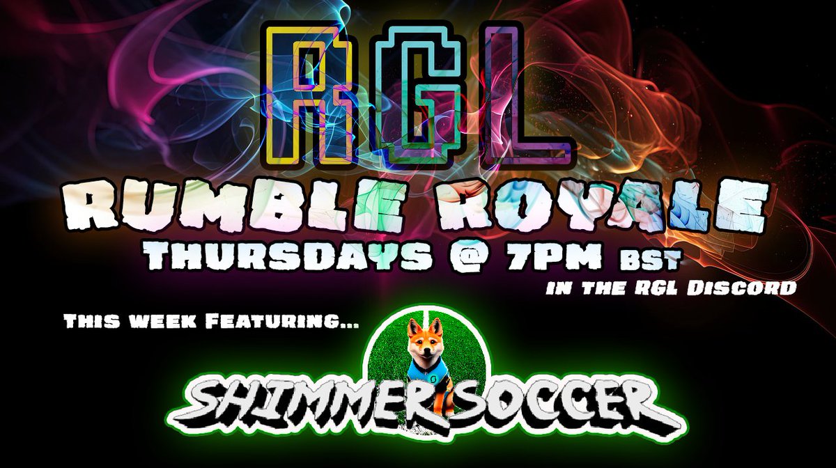 retrogamelib's tweet photo. Don't forget that there is 1⃣0⃣0⃣0⃣ $RGL & 5⃣0⃣0⃣ $HIBALL from @ShimmerSoccer up for grabs in tonight's 🏹Rumble Royale🗡️ 7pm in the RGL Discord server‼️
Join us at - https://t.co/SYgpV0X3lK
#fightforwhatsright #fightforyourlife #RGL #shimmersoccer #shiball #shimmertoken #IOTA https://t.co/WafNnzDAnN