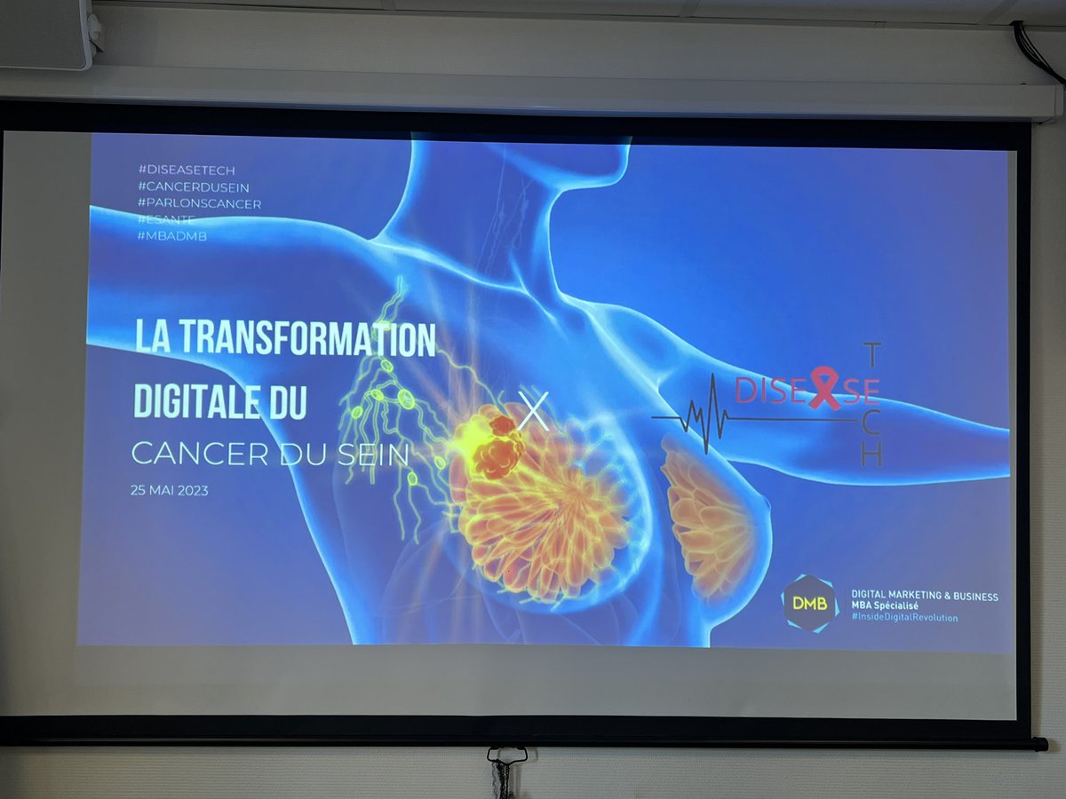 🚀Quelques minutes avant le démarrage de la #Masterclass de la #TransfoNum du #Cancerdusein par @DiseaseTech__ du <a href="/MBADMB/">mbadmb</a> de l’<a href="/EFAP_/">EFAP</a> avec le <a href="/HUBInstitute/">HUB INSTITUTE</a> 
<a href="/ArnaultChatel/">Arnault Chatel</a> <a href="/VincentMontet/">Vincent MONTET</a> 
 #MBADMB #diseasetech #Parlonscancer #Esante <a href="/LionelREICHARDT/">PHARMAGEEK #hcsmeufr</a>