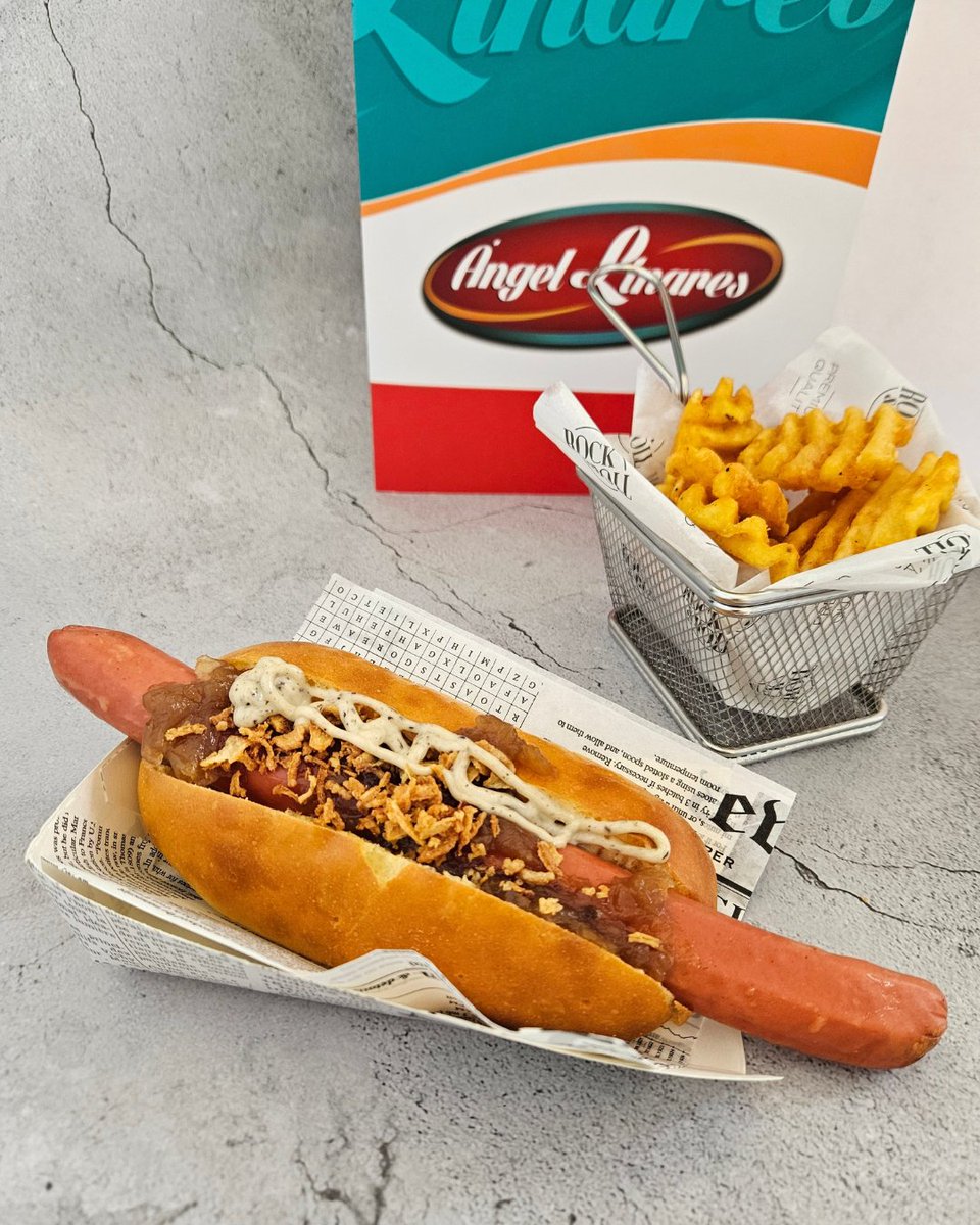 AngelLinaresSA's tweet photo. 🌭 Hot Dog XL: la opción perfecta para tu negocio de comida rápida 🌭

➡️ ¡Atrae a tus clientes con esta opción popular y sabrosa en tu menú! https://t.co/DaNHcyfsX6

#HotDogXL #FastFood #SolucionesDeliciosas #AlimentosDeCalidad #HORECA #Restaurantes #Alicante #Almería #Murcia https://t.co/fGncgOOxST