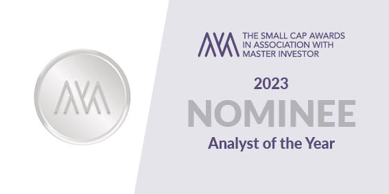 @SCE_Club announces the Nominees for Analyst of the Year. Congratulations to Julie Simmonds @PanmureGordon, Kai Korschelt @CG_Driven, Jessica Pok CFA @PeelHunt, Chris Donnellan @Cenkosplc, Mark Brewer @finnCap, Adrian Kearsey @PanmureGordon & Ed Thomas @LiberumToday