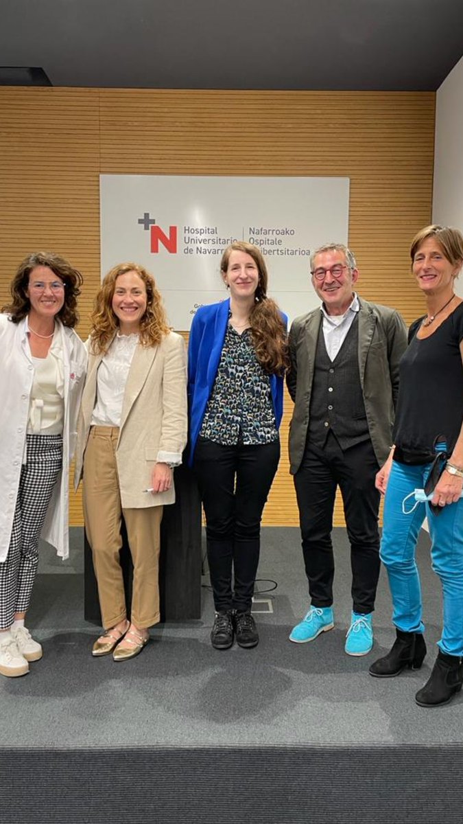 Los doctores <a href="/altuna_miren/">Miren Altuna Azkargorta</a> <a href="/PMartinezlage/">Pablo MartinezLage</a> Mirian Ecay, estuvieron ayer co-organizando y presentando 4 exposiciones en el curso sobre deterioro cognitivo en el Hospital Universitario de Navarra, en Pamplona. ¡Gracias a todos por asistir!