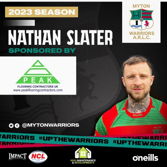 Yesterday’s @ArmyRugbyLeague @Proud_Sappers Friendly Result:

@MytonWarriors 40 - 22 @SapperPower 

MOM: @NattySlater6 Sponsored By: @peakflooringuk 

Great to see ex Myton lads Ben & Gav 🏉❤️💚

Good luck to the Sappers for their season 💪🏼.

#UpTheWarriors #RLFamily #CommunityRL