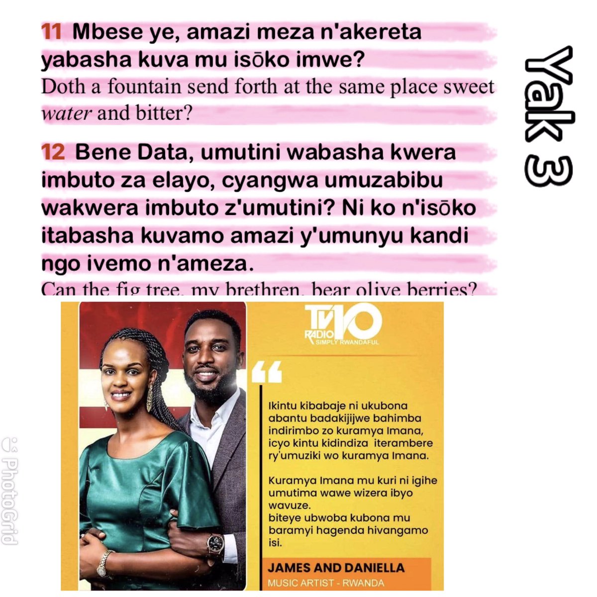 Ukurikije kwera kw’ Imana, ntakintu nakimwe gikwiriye kubangikanywa nayo. Ikwiriye umwanya wa mbere ndetse wihariye mu mibereho yacu ya buri munsi….!!!