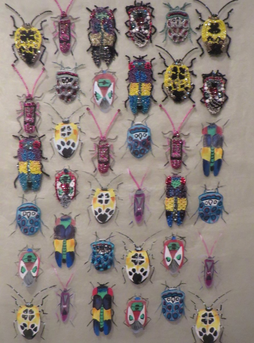 jeevanooijen's tweet photo. #mei_nmooistefotos
#insectenengeleedpotigen
Borduurstaal van #JanTaminiau. Zo bijzonder en prachtig! #Reflections2018 @CentraalMuseum https://t.co/5ajU87b5nW