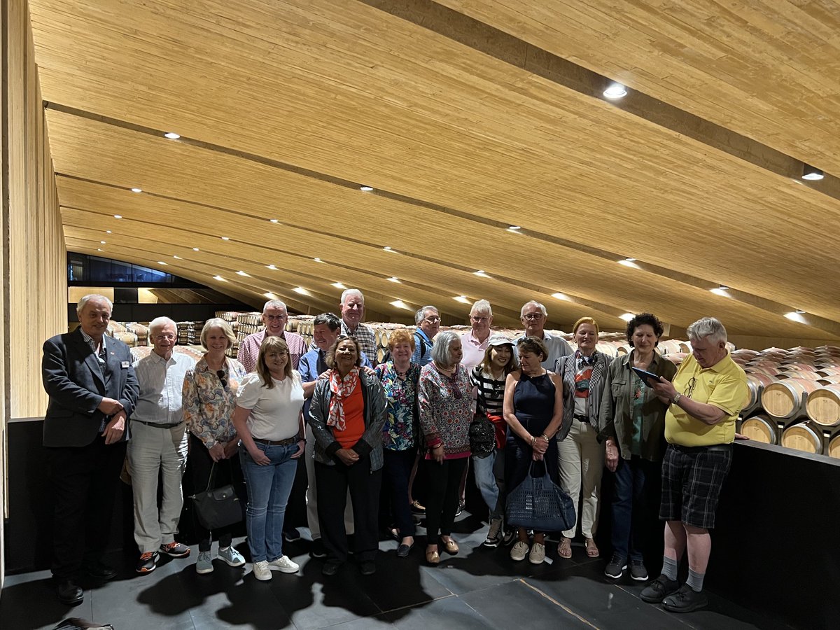 EAZ Emporda Festival tour the cellars of the brand new Perelada winery to hear the tale of the ecological award for geothermal energy providing 40% of the winery’s energy and a total rainwater collection system