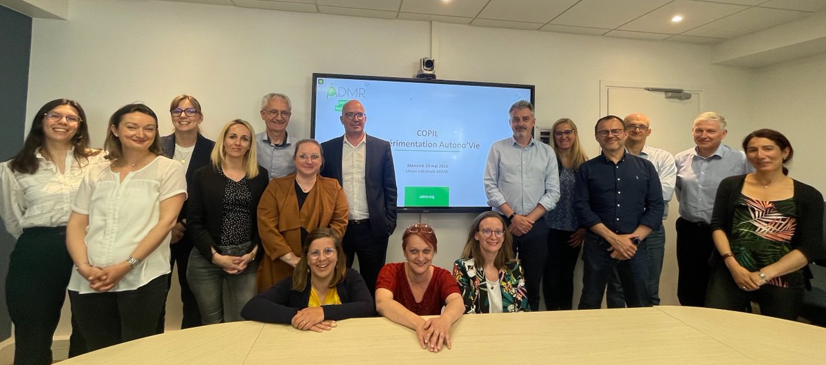 📅[Évènement] : COPIL Autono'Vie® a eu lieu hier à l’#ADMR : échanges et atelier sur la place du coordinateur de parcours au sein des services autonomie à domicile, puis point d’étape sur notre évaluation d’impact social par
@koreisconseil.  Avec notre partenaire
<a href="/MalakoffHumanis/">Malakoff Humanis</a>