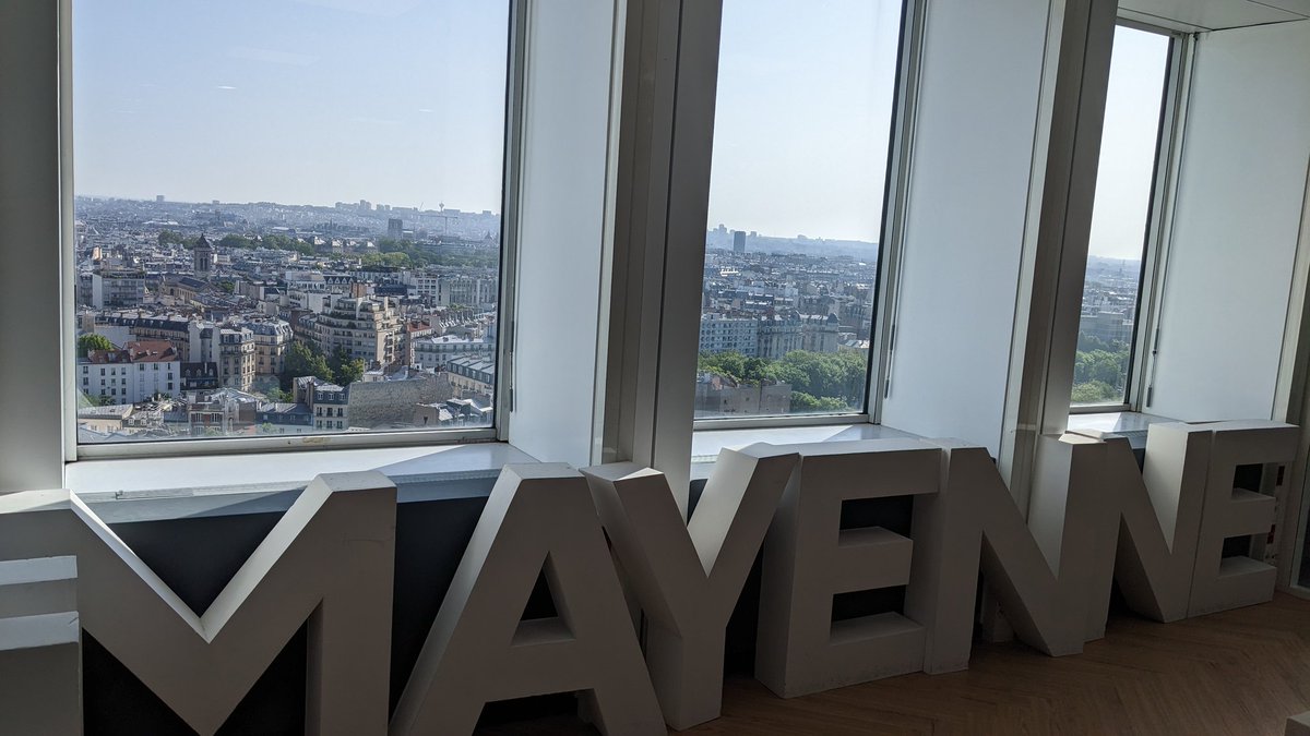 Superbe vue ce matin pour la conférence de presse nationale #NDLM23 à #MParis <a href="/lamayenne/">La Mayenne, le Département</a> 🤍
<a href="/pascalzelcer/">Zelcer</a>