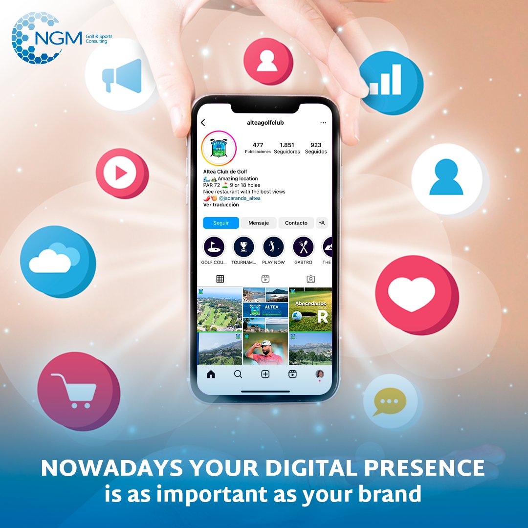 📢 The Importance of Digital Presence for your Business! 🌐✨

 Why? 💼

✅ Global Reach
✅ 24/7 Visibility
✅ Direct interaction
✅ Competitiveness

#golf #sostenibilidad #raturalizacion #sportscentres #golfcourse #golfclubs #marketing #marketingdigital #gestiondeportiva