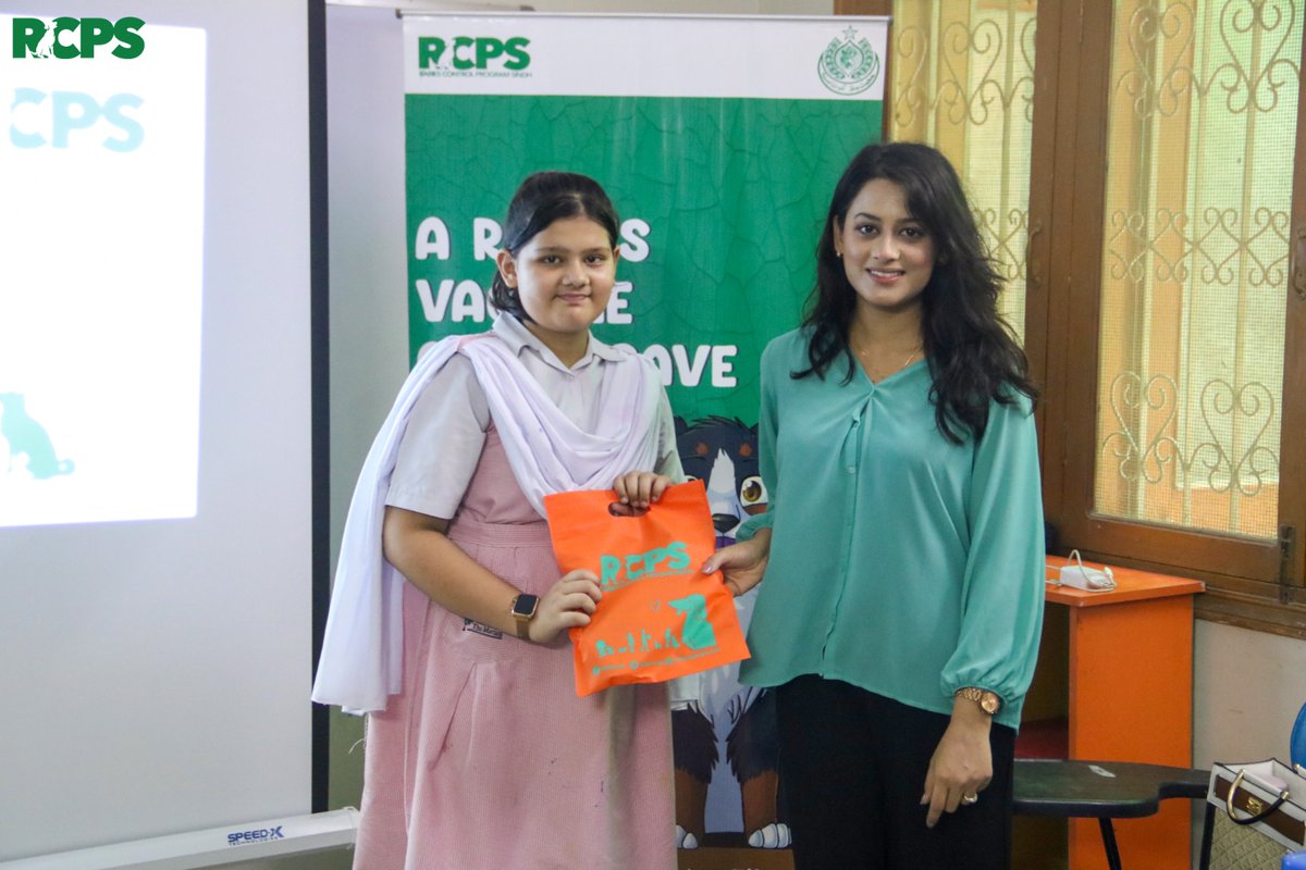 RCPSindh's tweet photo. #rabiescontrolprogramsindh #RCPS organized an informative session for the students of #TheMariamSchool to spread awareness about #rabies.The students actively participated in the session & won exciting giveaways๐Let's work together to control & prevent rabies! #EliminateRabies https://t.co/Vqn2A2cqnN