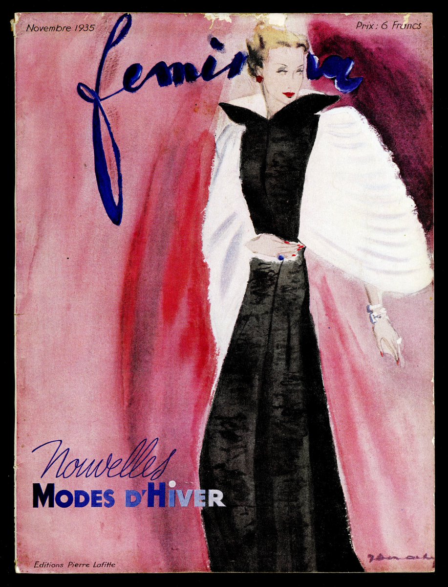 #7dies7cobertes de #Femina

📆4/7

Núm. 11 (novembre 1935)

De les nostres #revistesdedisseny 
De nuestras #revistasdediseño 
From our #DesignMagazines 

#7days7covers #coverdesign
#moda #fashion #fashiondesign #mode