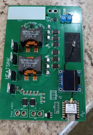 SeeedFusion's tweet photo. 🥳🔋Want A wireless solar charge controller?! Dieter brings his amazing ideas by using #XIAOESP32C3. The charger utilizes MPPT technology to optimize charging efficiency. 👏Stay tuned for more information here!🧐👇
https://t.co/zAVHtpBY41
#solorpower #wireless #MPPToneV14A40 https://t.co/UrbdnW6JWE
