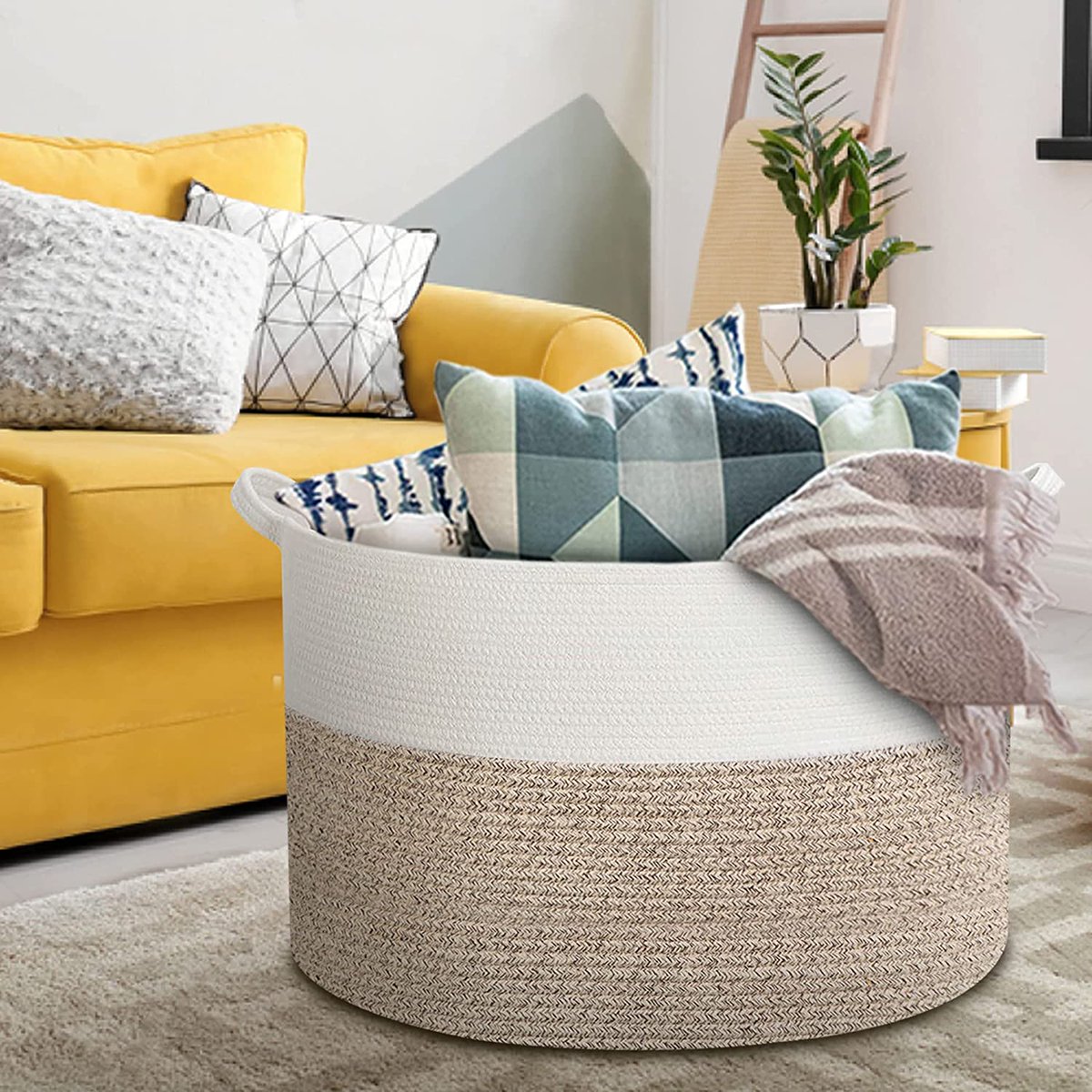 mxmhomebrand's tweet image. 💯Rediscover the joy of a tidy living space with our versatile and eco-friendly storage basket.
😍Elevate your home organization with the Extra Large COTTON ROPE Storage Basket from Mxmhome.

#mxmhome #hotsale #storagebasket #COTTONROPE