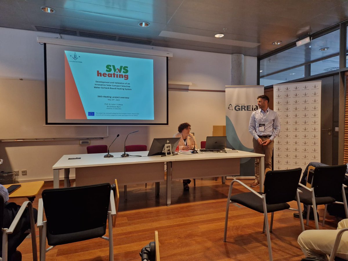 SWS-heating was one of the project presented to the workshop on European #research on #thermalenergy #storage during the <a href="/Eurotherm116/">@eurotherm#116</a> 

<a href="/greiaudl/">GREiA</a> <a href="/CNR_ITAE/">CNR ITAE</a> <a href="/cinea_eu/">CINEA 🇪🇺</a>