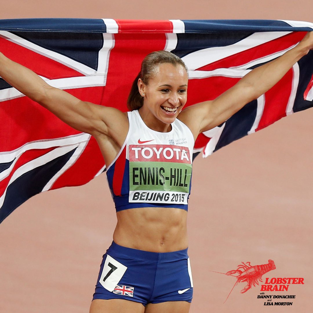 lobsterbrainpod's tweet photo. Jessica Ennis-Hill for Lobster Brain is live now! 

Jess talks to us about walking out at the London Stadium for her first Olympics, Prince Harry and much more. 

Link below to listen to the full episode!

https://t.co/PUWbcYMA5h https://t.co/jJumLiUdB7