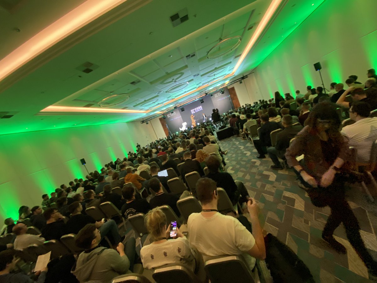 totollygeek's tweet image. Now we start in Warsaw at @code_europe!

Let’s do this! 🤗
#CodeEurope23
