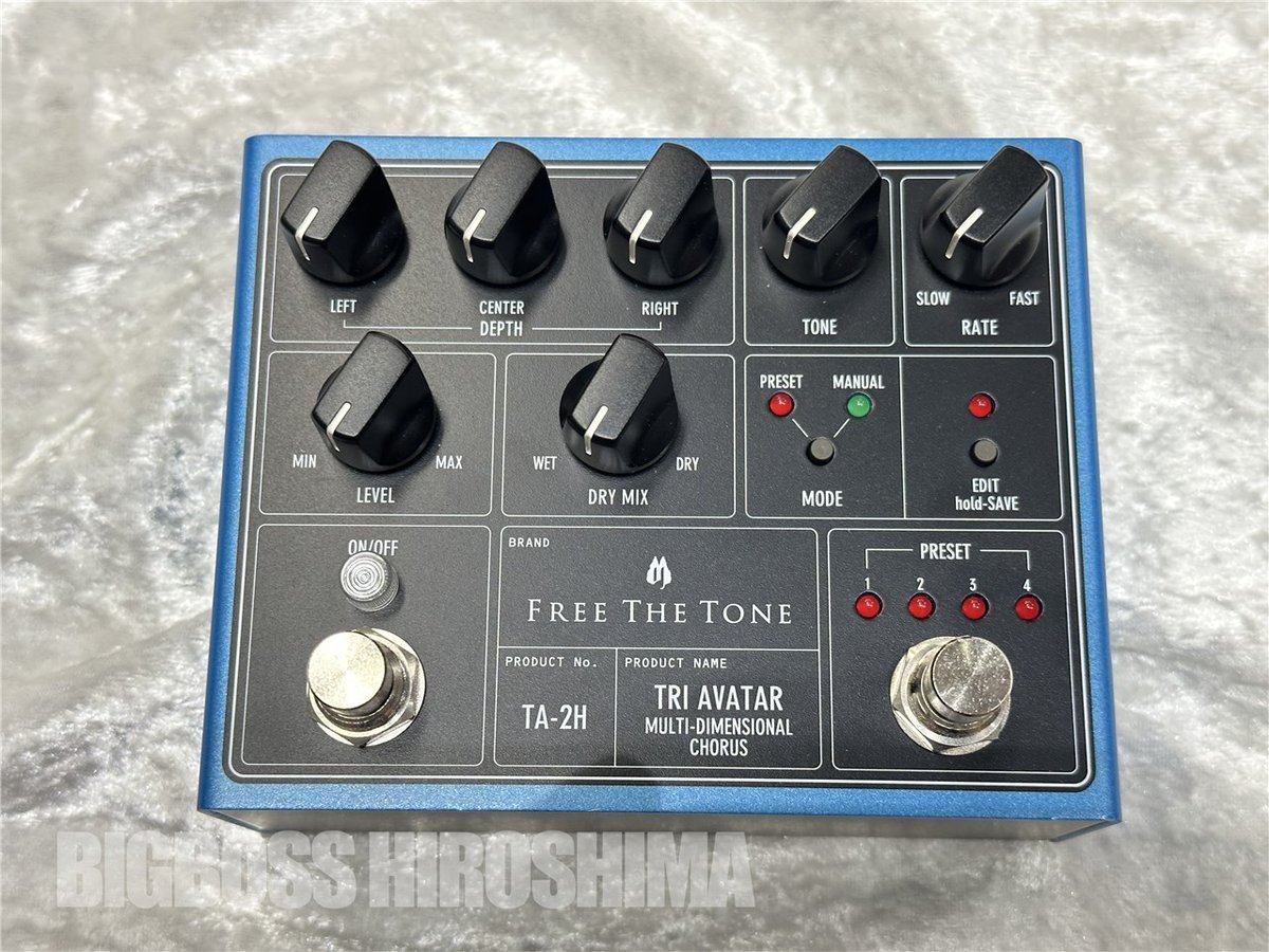 Free The Tone TRI AVATAR TA-2H MULTI-DIMENSIONAL CHORUS 中古入荷
