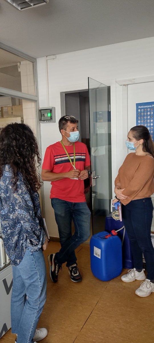 AgneseLaMensa's tweet image. @MyeInfoBank WG2 #macrophages  reunited in a STSM to optimise a #IHC staining for macrophages #biomarkers hosted by @Innate_IGTP. Exciting and instructive 4days experience, under the guidance of @TonyPau05321718 at the bench. Interesting symposium organised by Dr MariaRosaSarrias